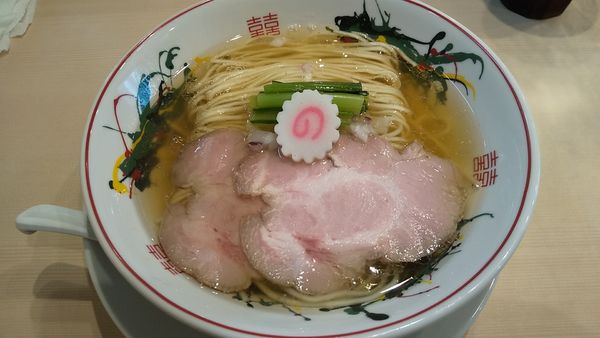 「白だしラーメン(¥850)」@つけめん金龍の写真