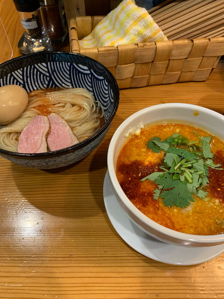 「昆布水トマトつけ麺」@麺堂にしき 新宿歌舞伎町店の写真