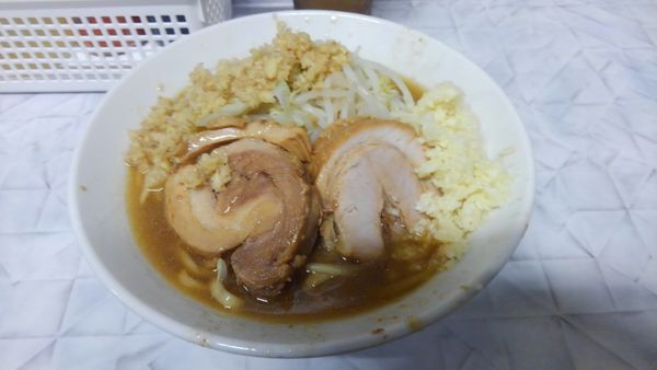 「ミニラーメン、生姜」@麺屋 歩夢 金沢八景店の写真