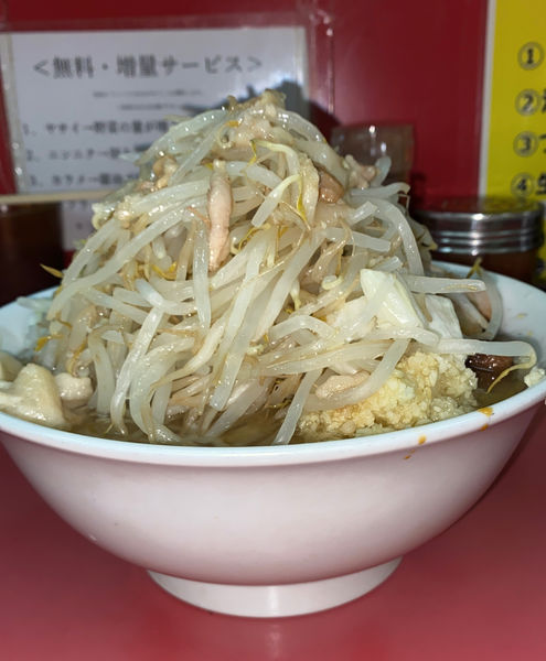 「小ラーメン ヤサイ ニンニク アブラ」@ラーメン二郎 小岩店の写真