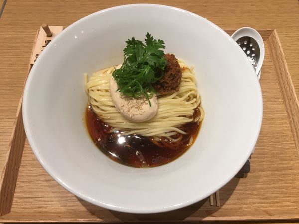 「冷製汁なし丹々麺 850円」@てんせんめんの写真