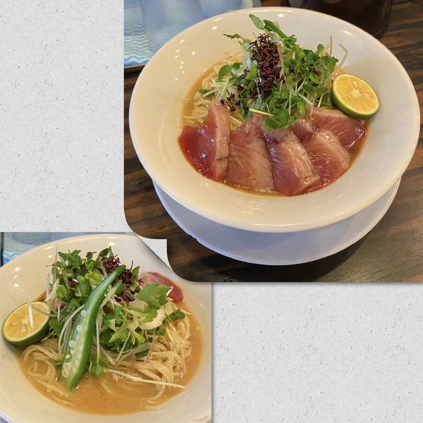 「限定(終了)・カツオのすり流し ¥1200」@稲荷屋の写真