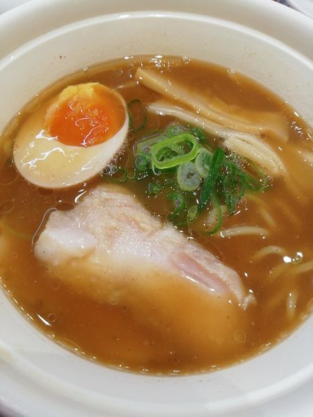 「麺屋一燈監修 濃厚魚介ラーメン」@かっぱ寿司 越谷大里店の写真