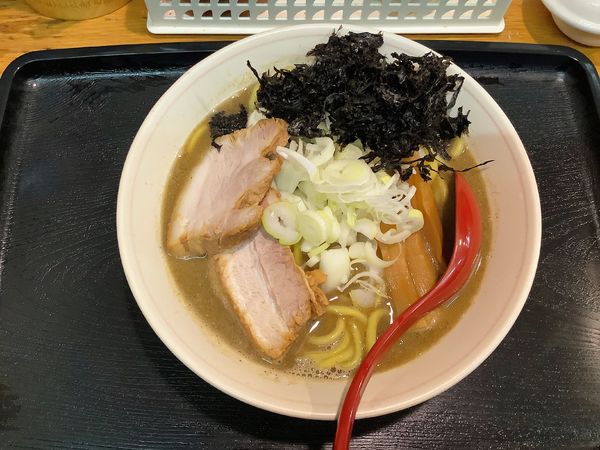 「濃厚煮干し味噌」@味噌麺処 花道庵の写真