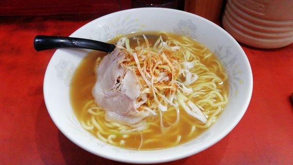 「ネギラーメン大盛¥500」@らーめん ほん田の写真