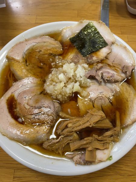 「バラチャーシュー大」@みんみんラーメンの写真