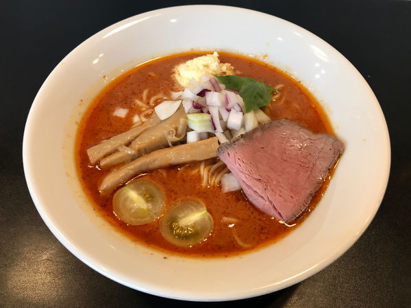 「濃厚チリトマト　950円」@麺牛 ひろせの写真