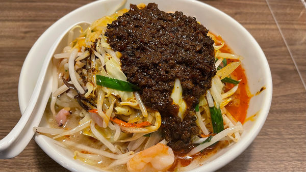 「旨辛ちゃんぽん」@豆点の写真