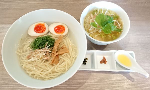 「特製蜆昆布水つけ麺(塩)」@中華そば 和渦 TOKYOの写真