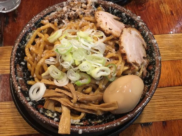 「爆盛油脂麺 300g」@らーめん 平太周 味庵の写真