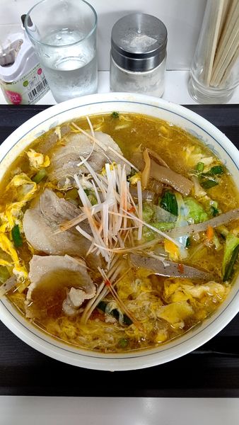 「スタミナラーメン　820円」@はやぶさ食堂の写真