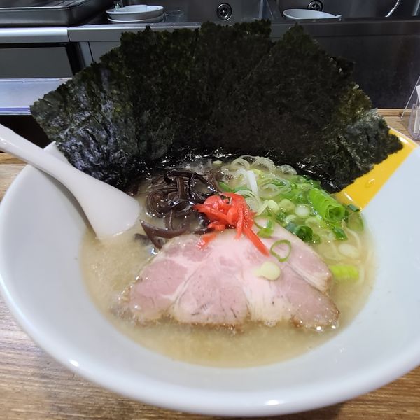 「もぐらのとんこつ」@塩生姜らー麺専門店 MANNISH 亀戸店の写真