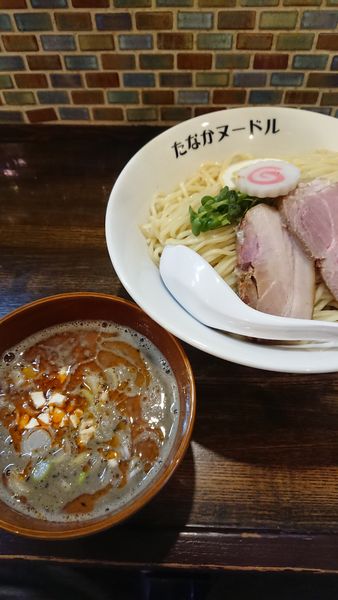「限定  つけ麺 にぼタンタン 大盛」@たなか青空笑店の写真