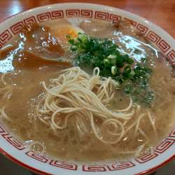 博多ラーメン ばりかた 替玉(はりがね)×2 ¥850