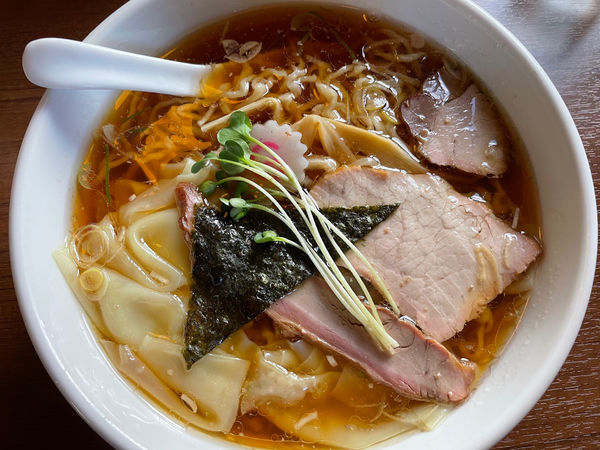 「チャーシューワンタン麺」@白河手打ち中華 孫市の写真