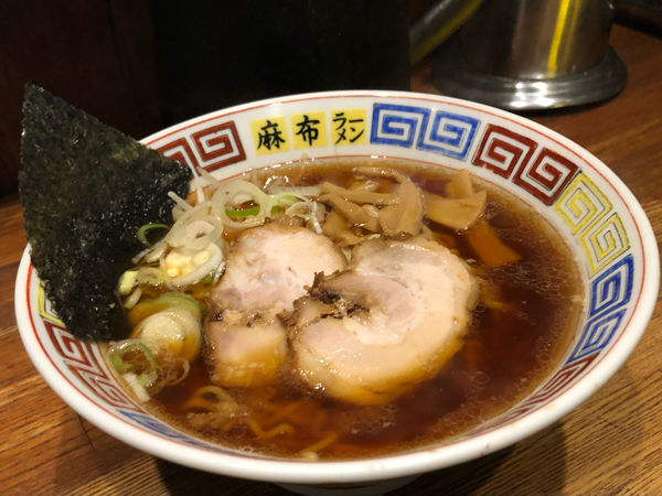 「あっさり正油ラーメン」@麻布ラーメン 西麻布支店の写真