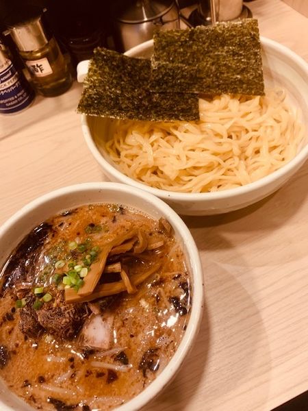 「味噌つけ麺（大） 700円」@らーめん はな火屋の写真