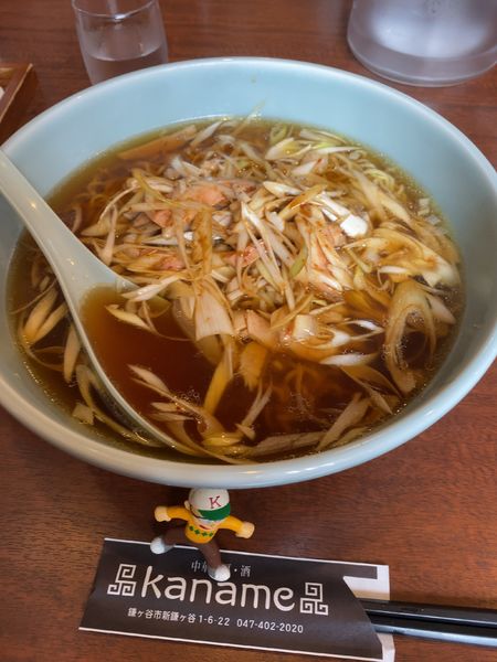 「ネギラーメン」@中華厨房 kanameの写真
