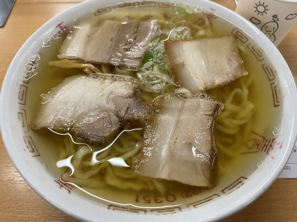 「支那そば」@坂内食堂 喜多方本店の写真