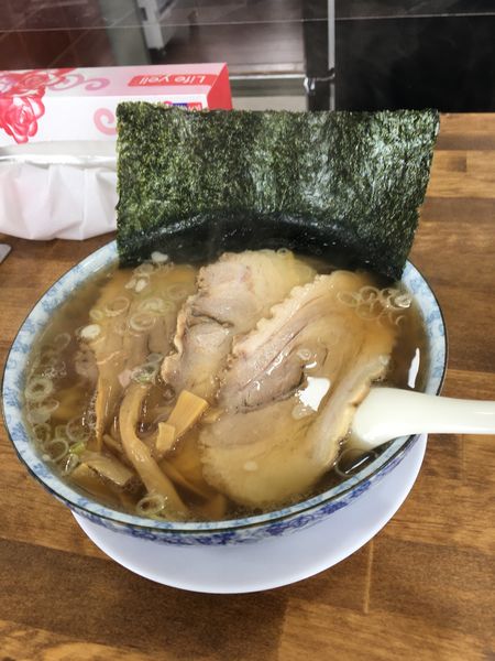 「大盛チャーシューメン　1050円」@青竹手打ラーメン ほそやの写真