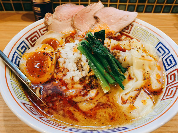 「特製担々麺」@ほっこり中華そば もつけの写真