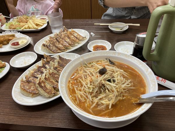 「サンラ麺」@餃子の王将 豊川南大通店の写真