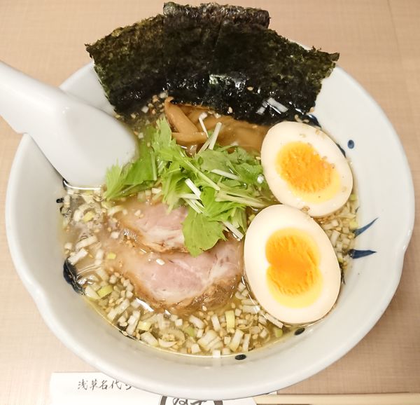 「特製らーめん しお」@与ろゐ屋の写真