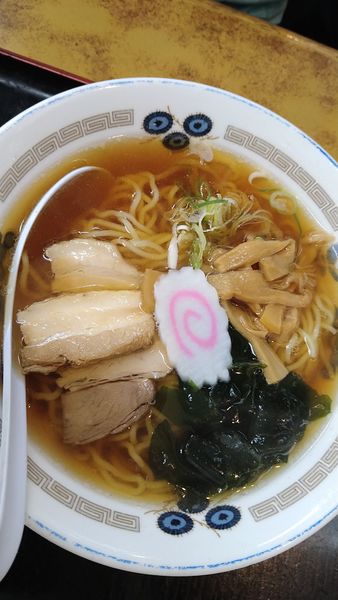 「かき揚げ丼Bセット（醤油ラーメン）」@山田うどん食堂 新座道場店の写真