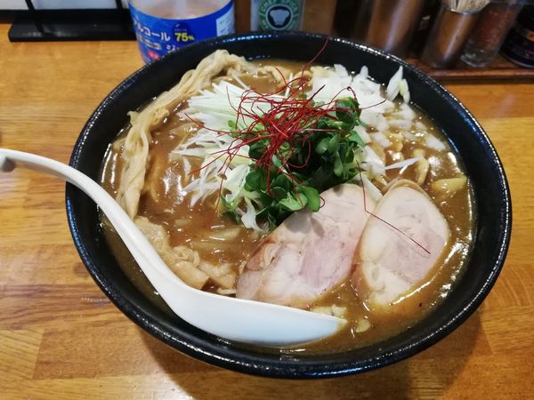 「カレーラーメン　期間限定」@麺屋 鶏口の写真