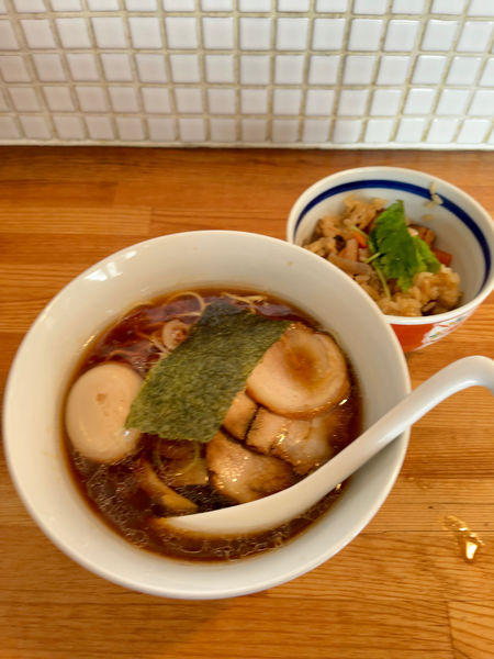 「醤油中華そば（830円）」@中華そば 閃の写真