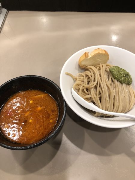 「海老トマトつけ麺950円」@つけ麺 五ノ神製作所の写真