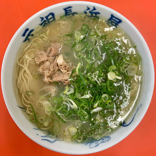 「ラーメン（550円）」@元祖 長浜屋の写真