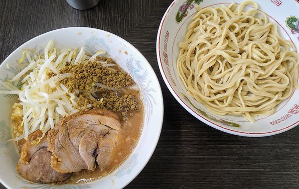 「ラーメン￥800＋つけ麺￥100＋カレー￥50＝￥950」@ラーメン二郎 川越店の写真