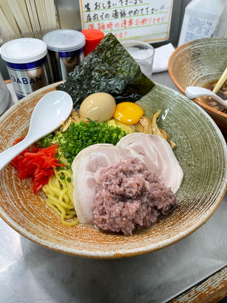 「水タコまぜそば」@覆麺 智の写真
