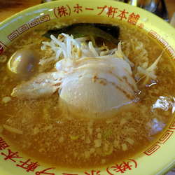 中華そば・油多め＋味付け玉子