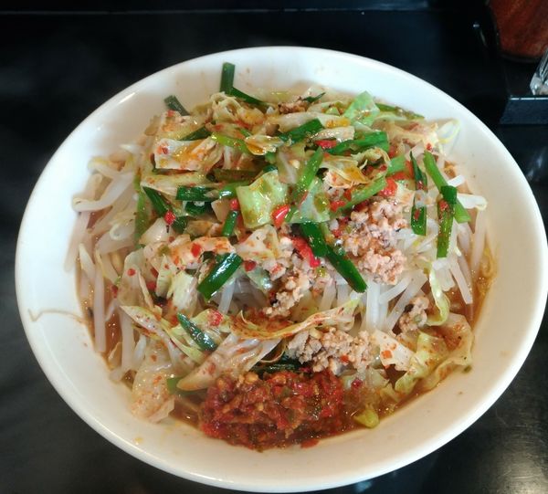 「極辛ラーメン野菜増し」@激辛拉麺 鷹の爪の写真