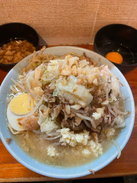「富士丸ラーメン 麺少なめ」@ラーメン富士丸 西新井大師店の写真