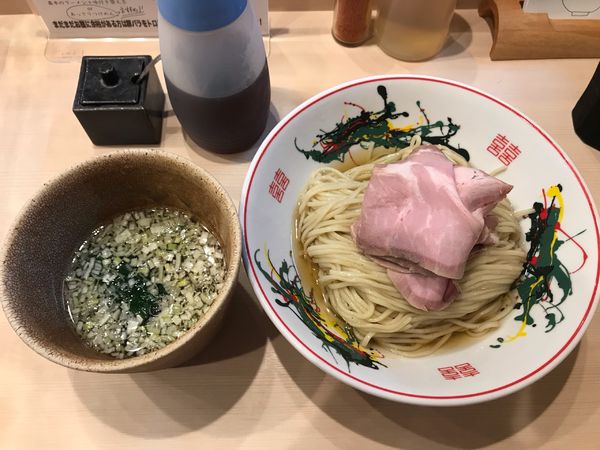 「あっさりつけめん 900円」@つけめん金龍の写真