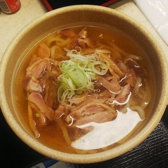 山形の肉そば屋の画像