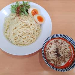 冷担々ざるらーめん　味玉