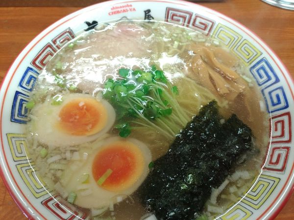 「支那そば塩」@ちばき屋 葛西店の写真