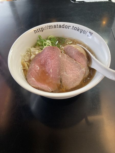 「贅沢焼牛らぁ麺」@牛骨らぁ麺 マタドール 本店の写真