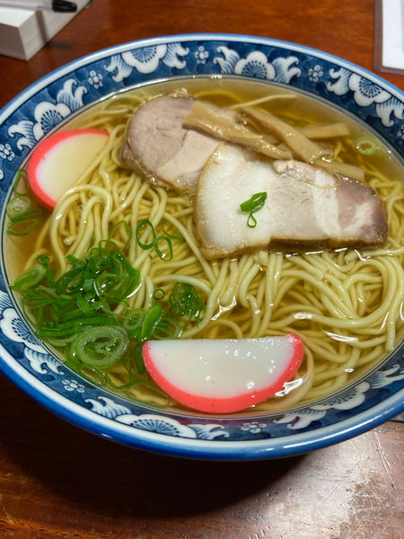 「中華そば大盛」@朝日屋の写真