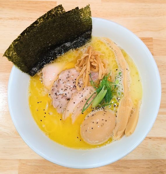 「特製鶏白湯中華そば」@中華そば ムタヒロ 田無店の写真