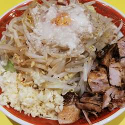 まぜそば(並)にんにくマシ野菜マシ脂マシ