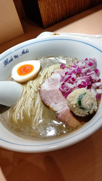 「イカれたドロリンちょ　990円」@中華蕎麦 あお木 secondの写真