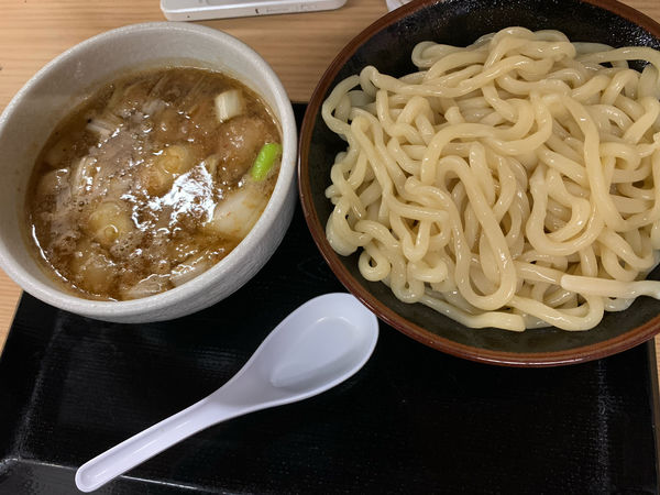 「ニンニク背脂つけ麺・並(背ｱﾌﾞﾗﾆﾝﾆｸ増し)」@伏竜の写真