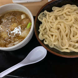ニンニク背脂つけ麺・並(背ｱﾌﾞﾗﾆﾝﾆｸ増し)