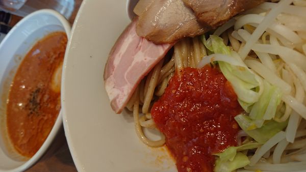 「全部入りトマトつけ麺」@カッパラーメンセンターの写真