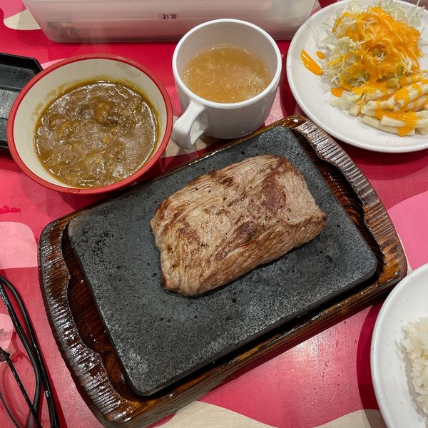 「ミニ牛すじカレー(ルーのみ)」@やっぱりステーキ 蒲田店の写真